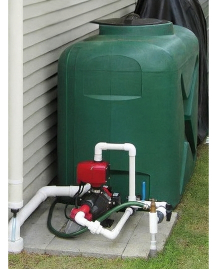 Hydrophore system with water tank and hydrophore pump